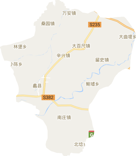 蠡县电子地图高清版大图