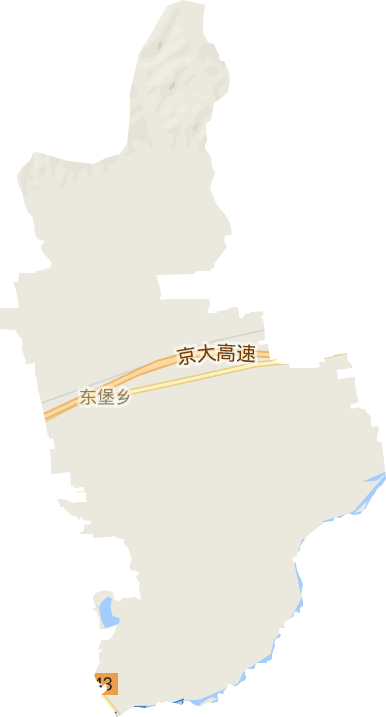 东坊城堡乡电子地图