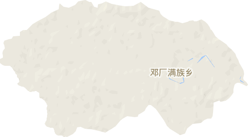 邓厂满族乡电子地图