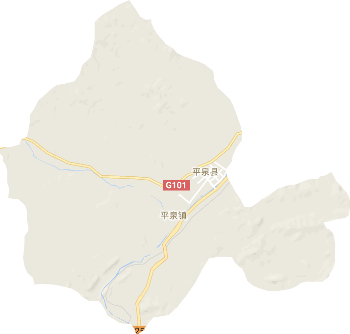平泉镇电子地图
