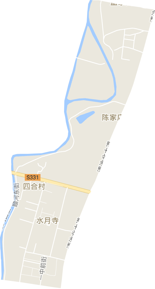 水月寺街道电子地图