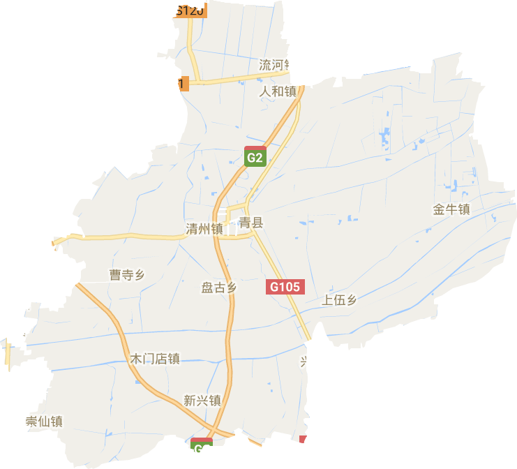 青县电子地图