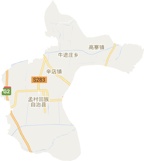 孟村回族自治县电子地图