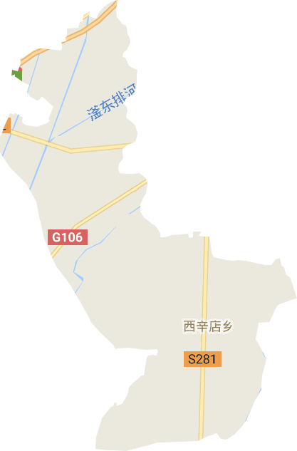 西辛店乡电子地图