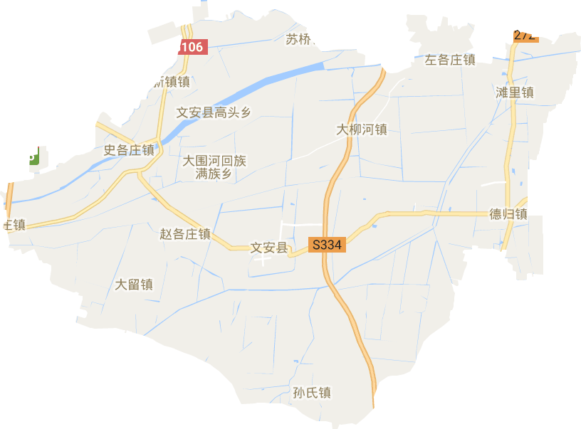 文安县电子地图