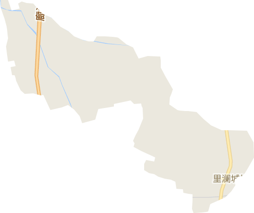 里澜城镇电子地图