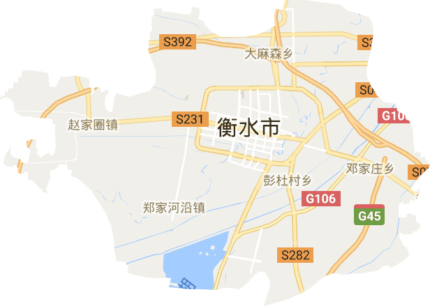 桃城区电子地图
