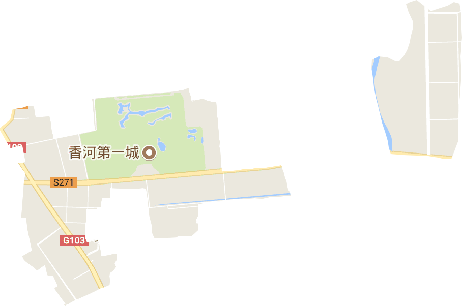 香河开发区电子地图