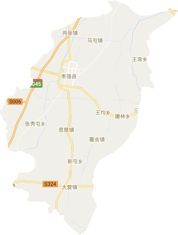 枣强县电子地图