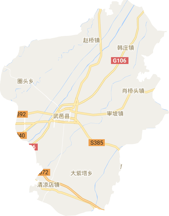 武邑县电子地图