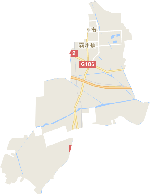 霸州镇电子地图