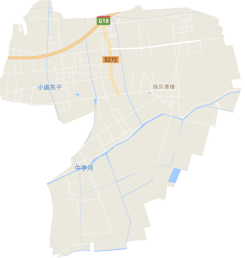 杨芬港镇电子地图