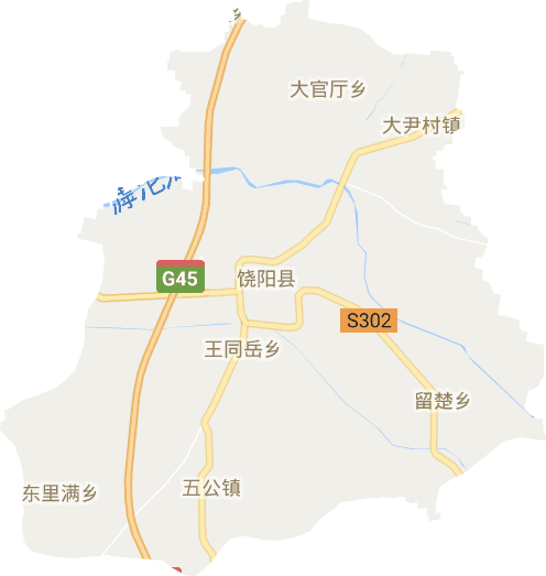 饶阳县电子地图