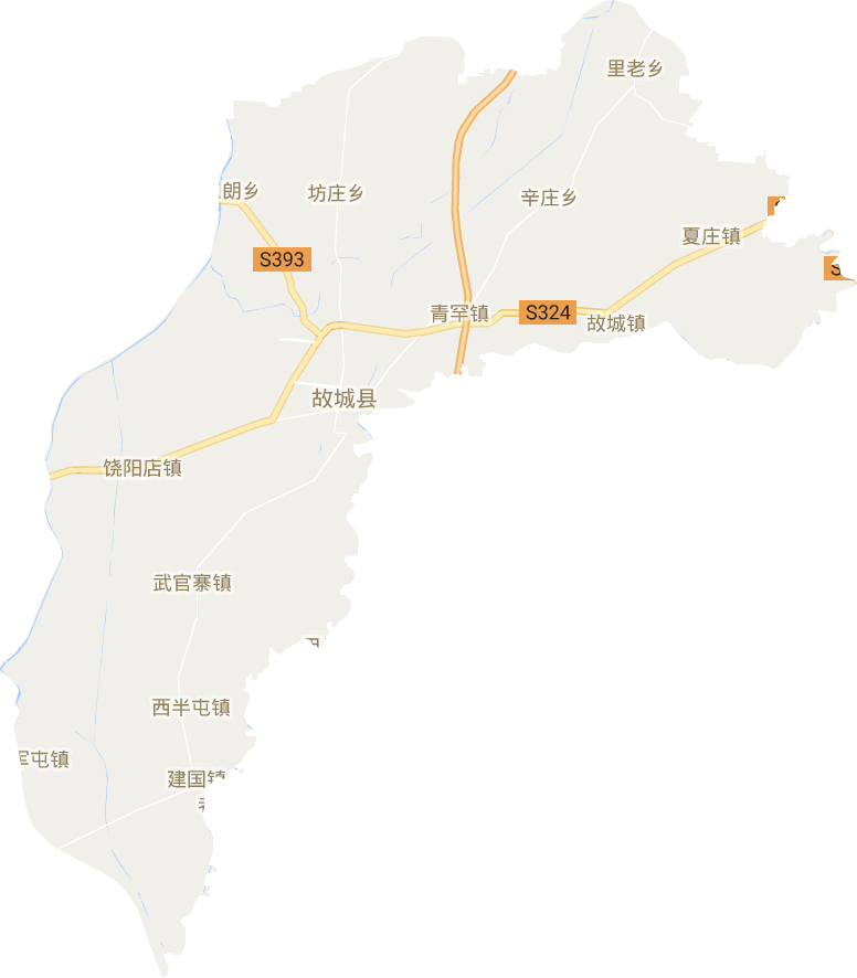 故城县电子地图