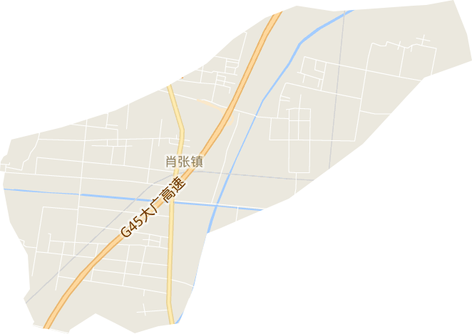 肖张镇电子地图