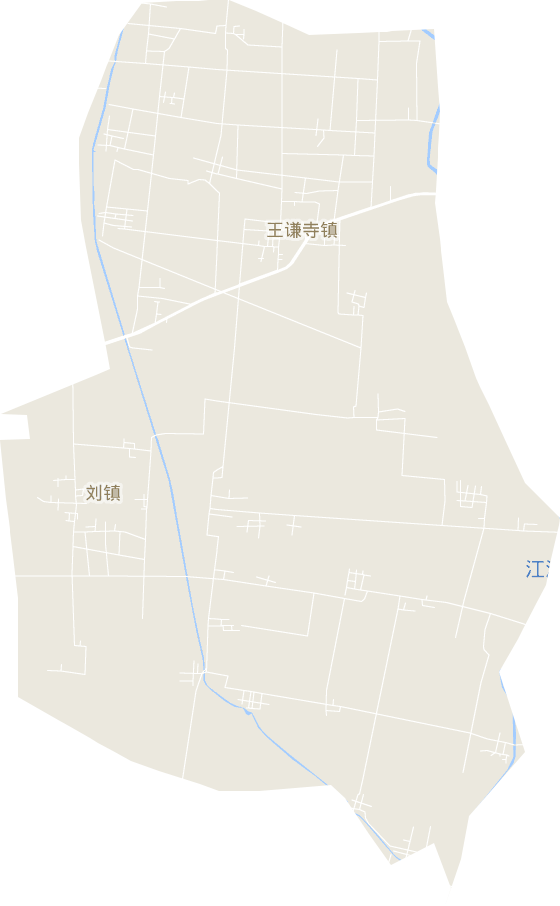王谦寺镇电子地图