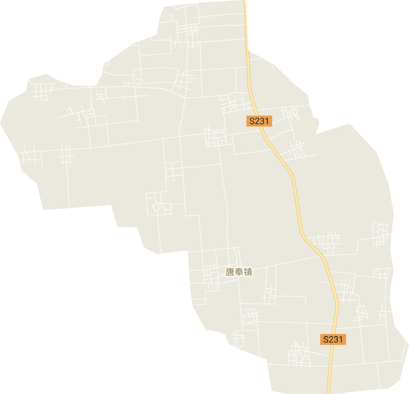 唐奉镇电子地图