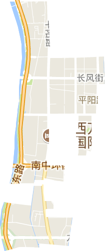 平阳路街道电子地图