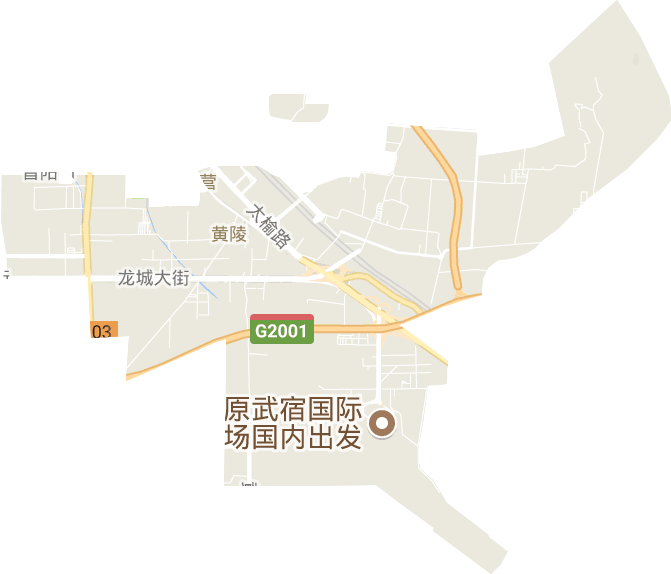 黄陵街道电子地图
