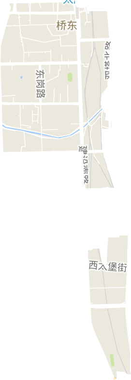 桥东街道电子地图