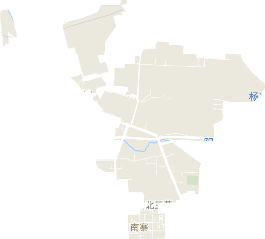 南寨街道电子地图