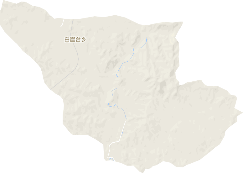 白崖台乡电子地图