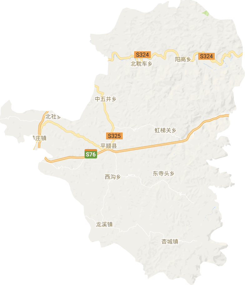 平顺县电子地图