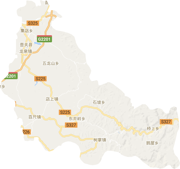 壶关县电子地图