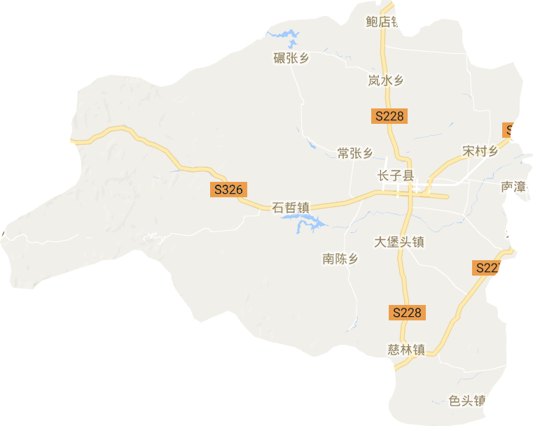 长子县电子地图
