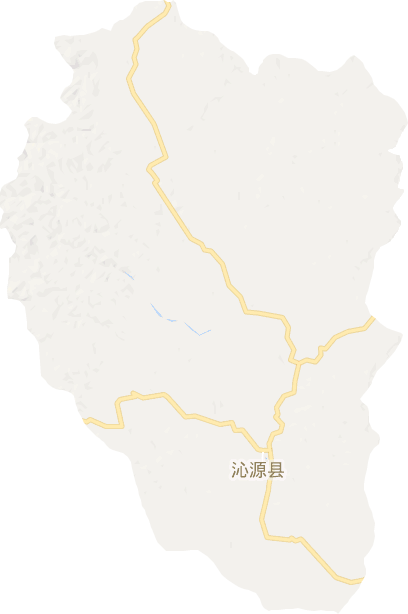沁源县电子地图