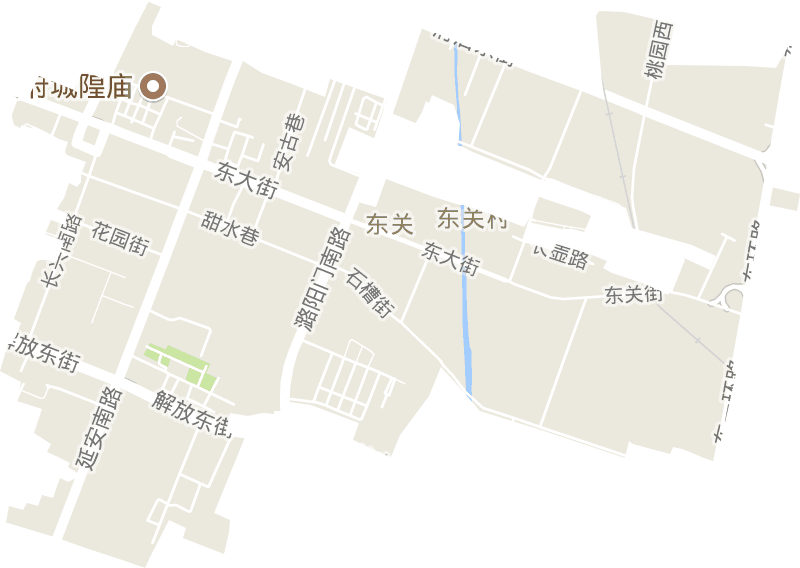 东街街道电子地图