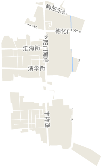 延安南路街道电子地图