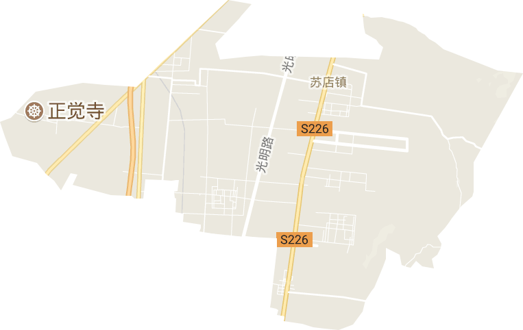 苏店镇电子地图