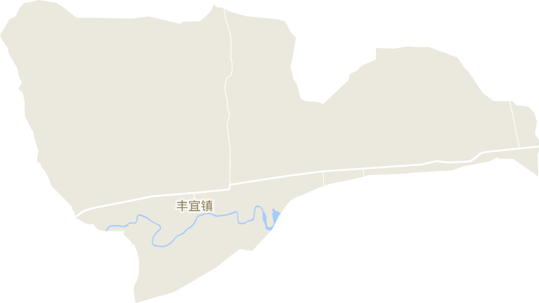 丰宜镇电子地图