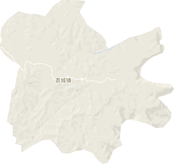 杏城镇电子地图