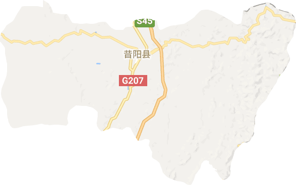 昔阳县电子地图