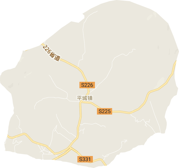平城镇电子地图