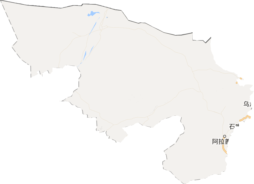 阿拉善盟电子地图