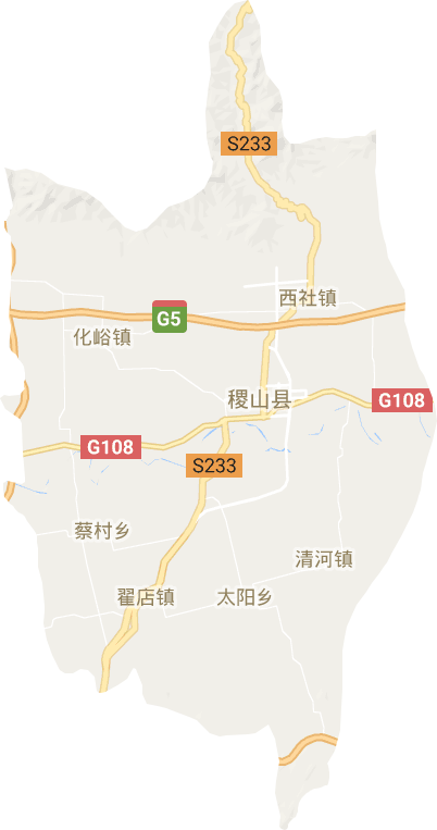 稷山县电子地图
