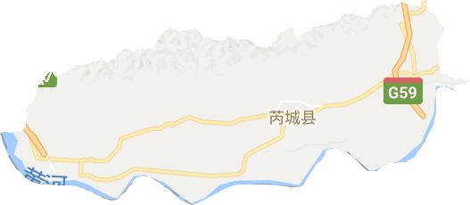 芮城县电子地图