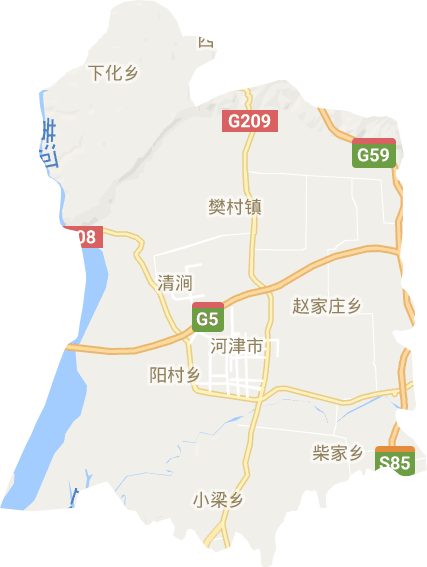 河津市电子地图