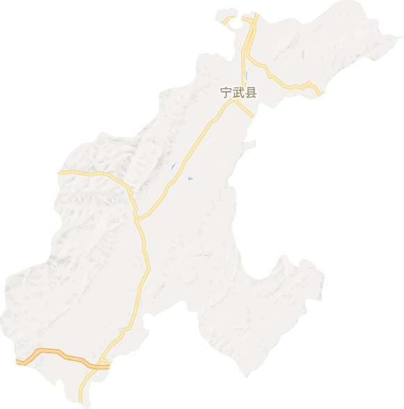 宁武县电子地图