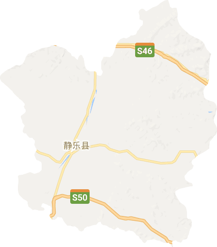 静乐县电子地图
