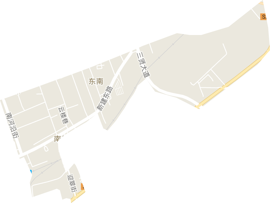 东南街道电子地图