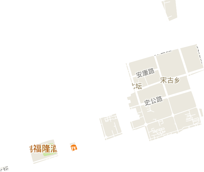 北坛街道电子地图