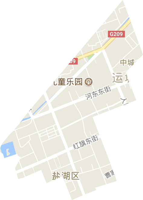 中城街道电子地图