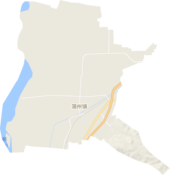 蒲州镇电子地图