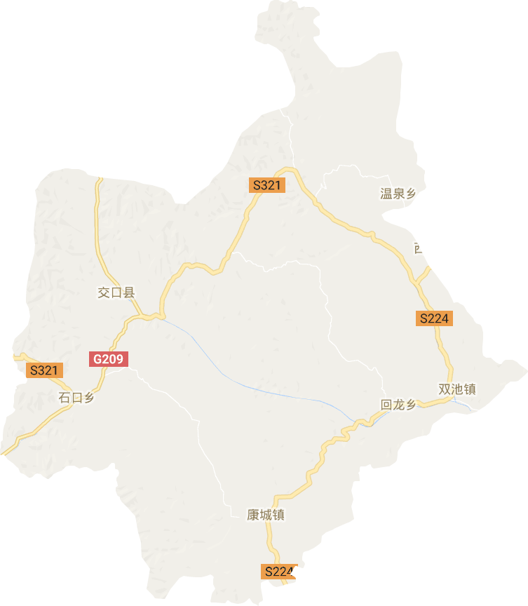 交口县电子地图