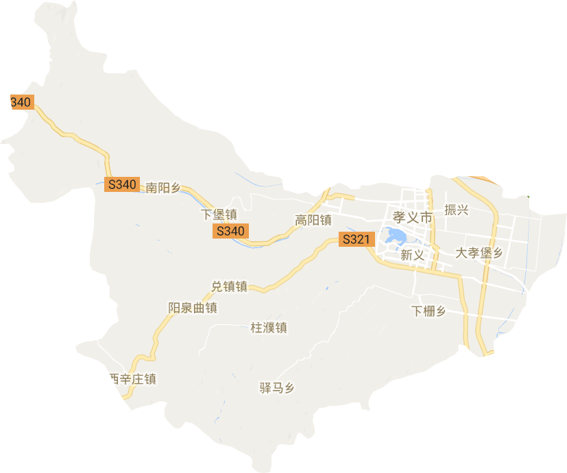 孝义市电子地图