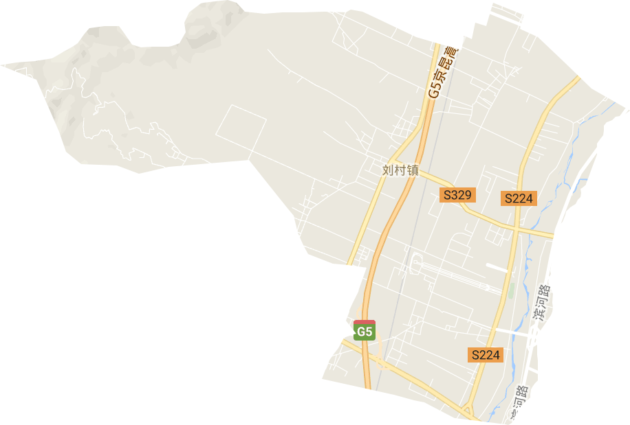 刘村镇电子地图